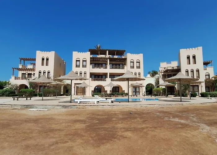 Fanadir Lagoon 2-bedroom Pool And Lagoon View Sleeps 4 Persons, Close To Abu Tig Marina, Mangroovy, And Kite Centers * Эль-Гуна