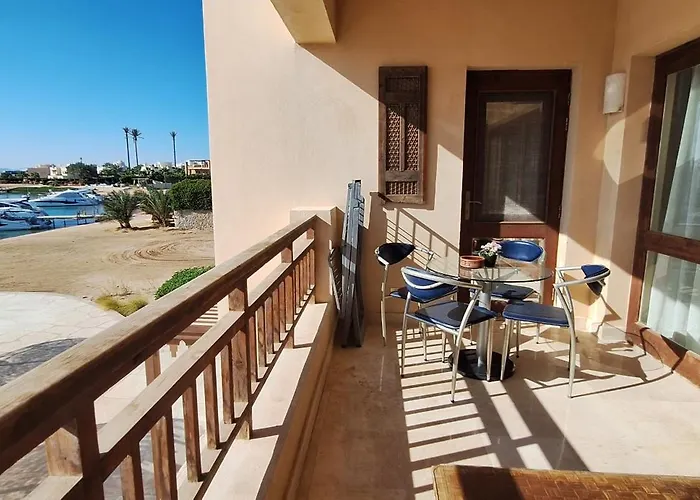 Апартаменты Fanadir Lagoon 2-bedroom Pool And Lagoon View Sleeps 4 Persons, Close To Abu Tig Marina, Mangroovy, And Kite Centers Эль-Гуна